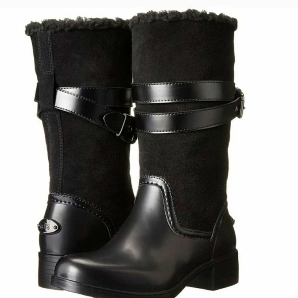 💥NEW💥 COACH ZENA WINTER MOTO BOOTS SZ 7